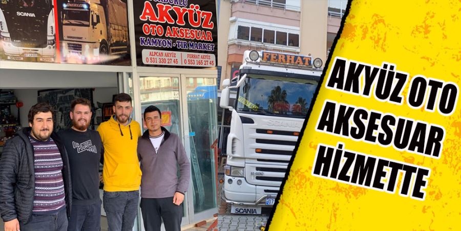 AKYÜZ OTO AKSESUAR HİZMETTE
