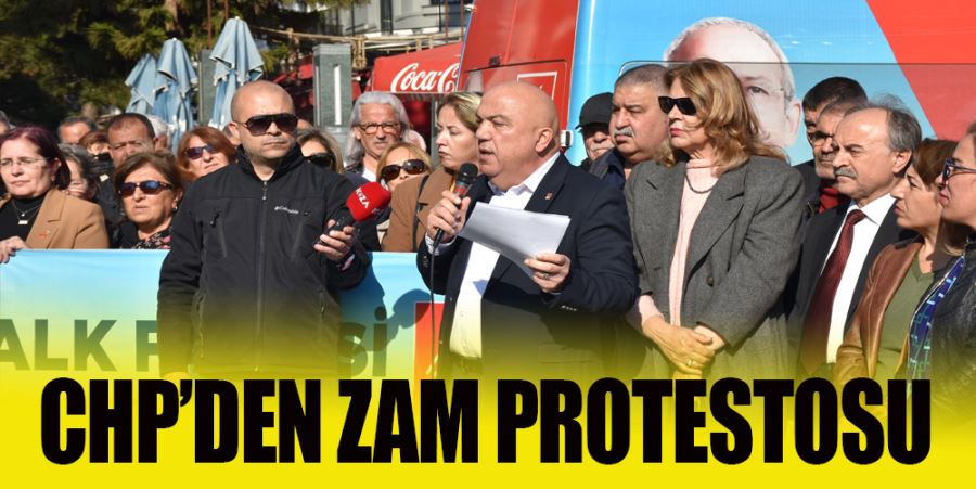 CHP’DEN ZAM PROTESTOSU