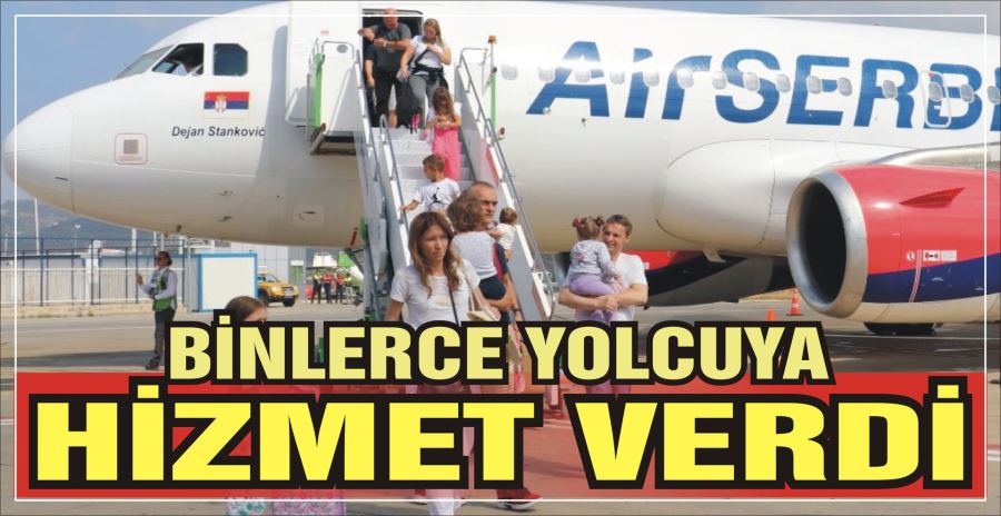 BİNLERCE YOLCUYA HİZMET VERDİ