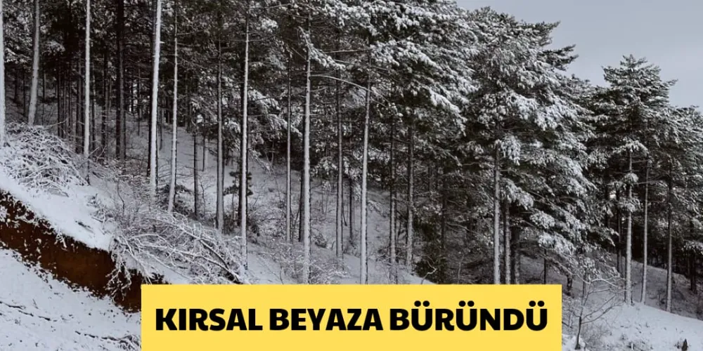 KIRSAL BEYAZA BÜRÜNDÜ