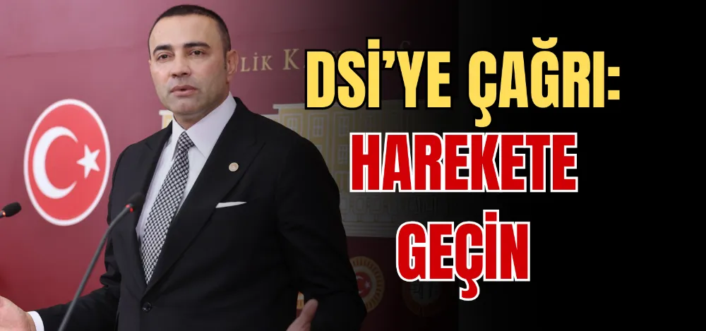 DSİ’YE ÇAĞRI: HAREKETE GEÇİN 