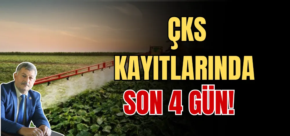 ÇKS KAYITLARINDA SON 4 GÜN! 