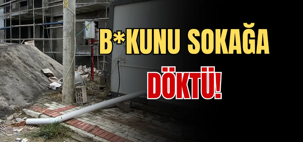 B*KUNU SOKAĞA DÖKTÜ! 