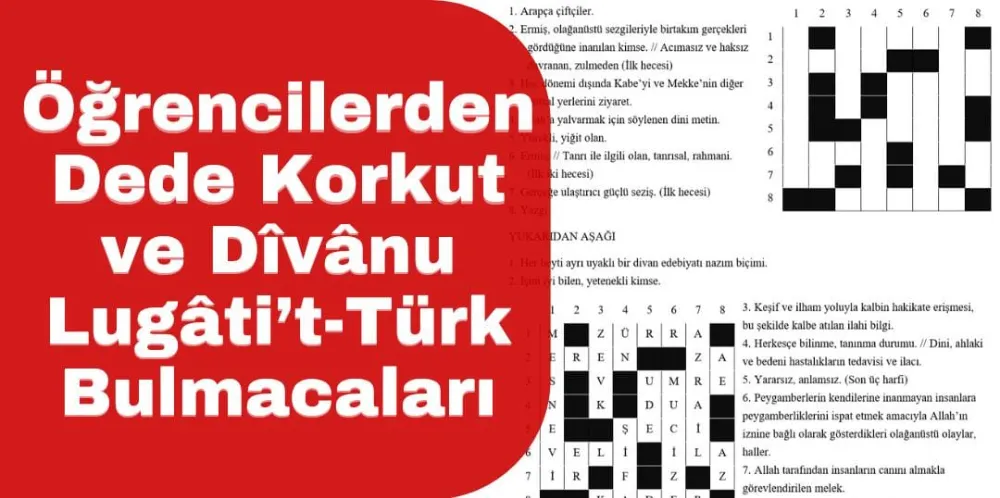 ÖĞRENCİLERDEN DEDE KORKUT VE DİVANU LUGATİ