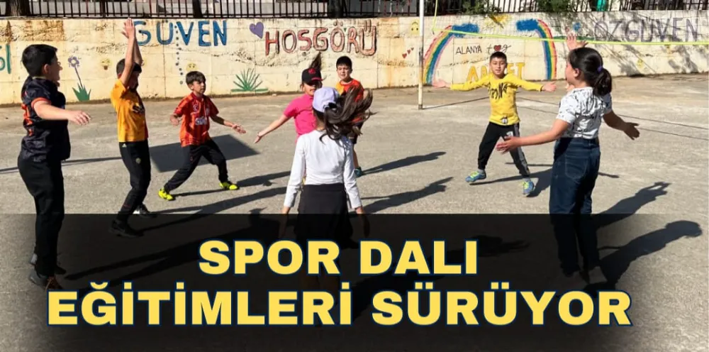 SPOR DALI EĞİTİMLERİ SÜRÜYOR