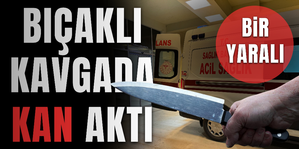 Arazi anlaşmazlığı kavgaya dönüştü: 1 kişi bıçaklanarak ağır yaralandı