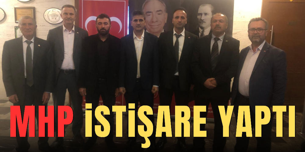 MHP Antalya istişare yaptı