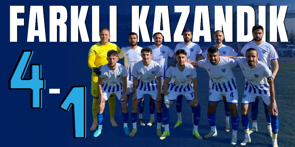 Gazipaşa Belediyespor farklı kazandı