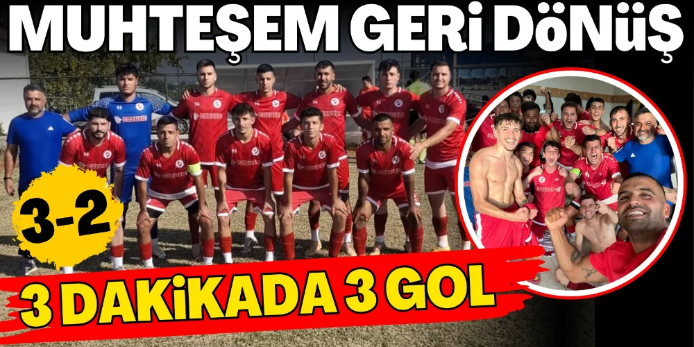 3 DAKİKADA GELEN ZAFER