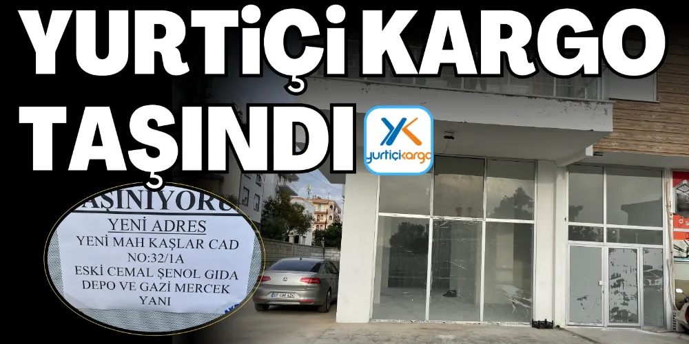 YURTİÇİ KARGO TAŞINDI
