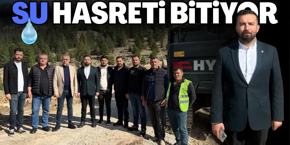 KIRSALDA SU HASRETİ BİTİYOR