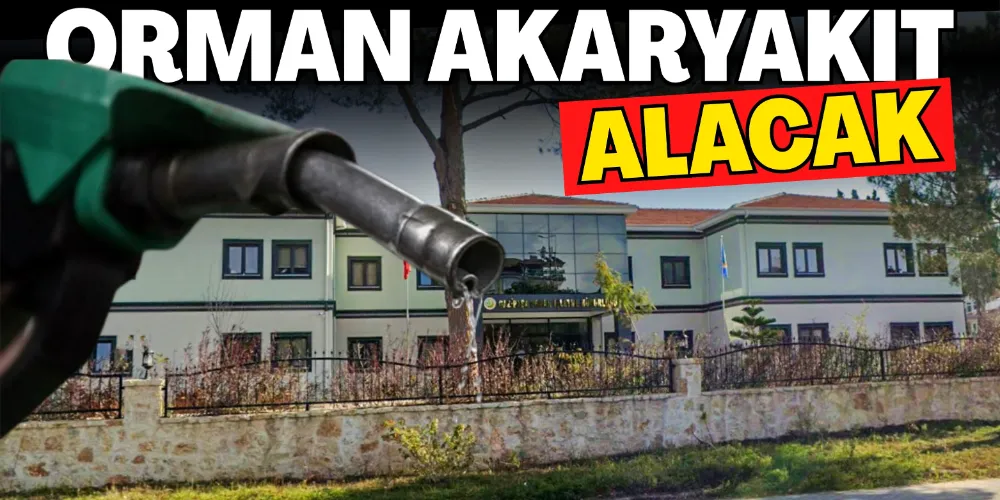 ORMAN AKARYAKIT İHALESİ YAPACAK