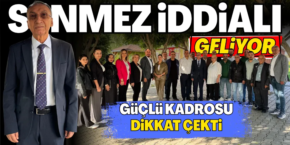 SÖNMEZ İDDİALI GELİYOR