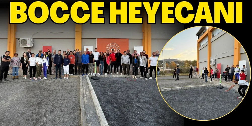 ÖĞRETMENLERİN BOCCE HEYECANI