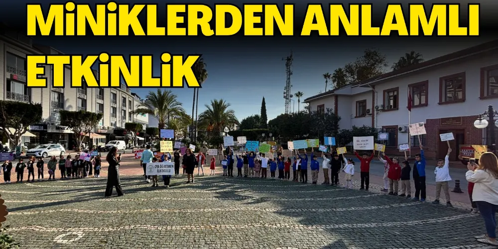 DÜNYA ÇOCUK HAKLARI GÜNÜ’NÜ BÖYLE KUTLADILAR 