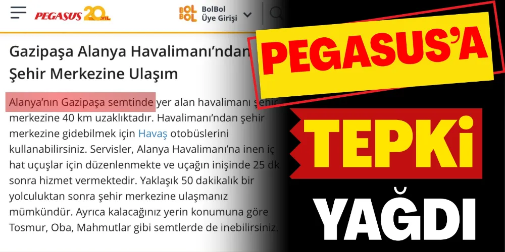 PEGASUS’A TEPKİ YAĞDI