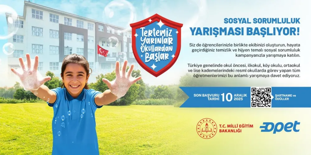 MEB’DEN TEMİZLİK YARIŞMASI