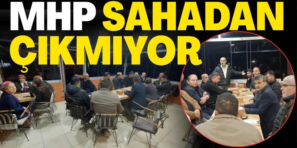 MHP SAHADAN ÇIKMIYOR