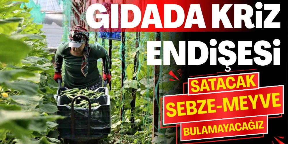 GIDADA KRİZ ENDİŞESİ