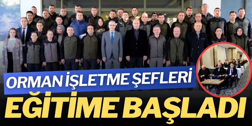 İŞLETME ŞEFLERİNE YÖNELİK KURUM İÇİ EĞİTİM BAŞLADI