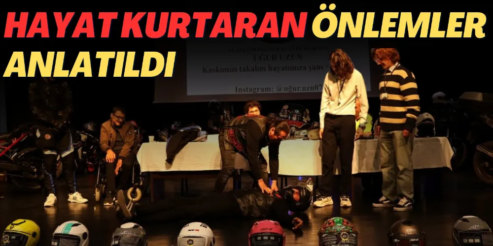 HAYAT KURTARAN ÖNLEMLER ANLATILDI