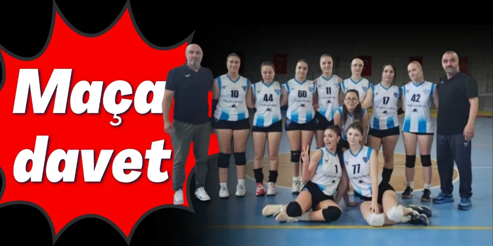 KIZ VOLEYBOL TAKIMI KENDİ SEYİRCİSİ İLE BULUŞACAK 