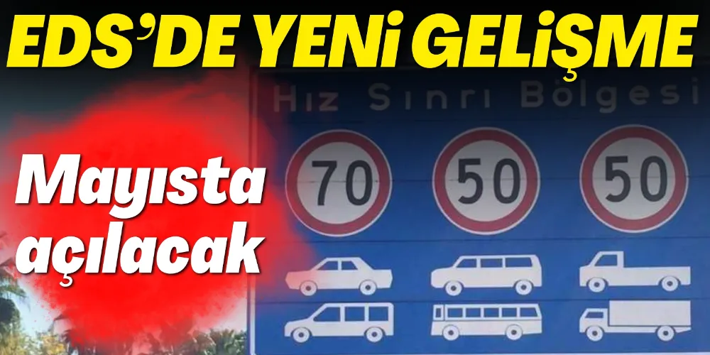 EDS’DE YENİ GELİŞME