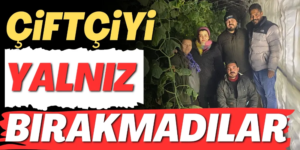 CHP’DEN ÜRETİCİLERE ZİYARET
