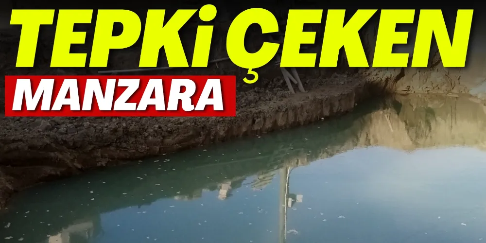 İÇİ SU DOLU HAVUZ TEMELİ TEHLİKE SAÇIYOR!
