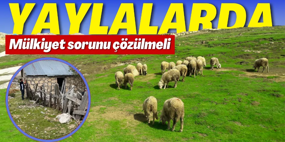 MÜLKİYET SORUNU ÇÖZÜLMELİ