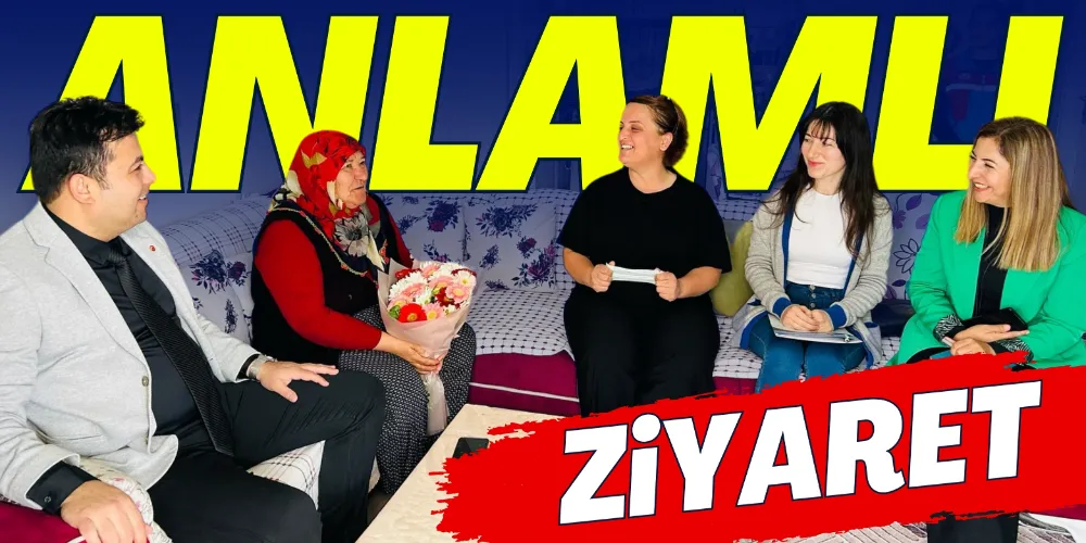 YAŞLILARA SAYGI HAFTASI’NDA ANLAMLI ZİYARET