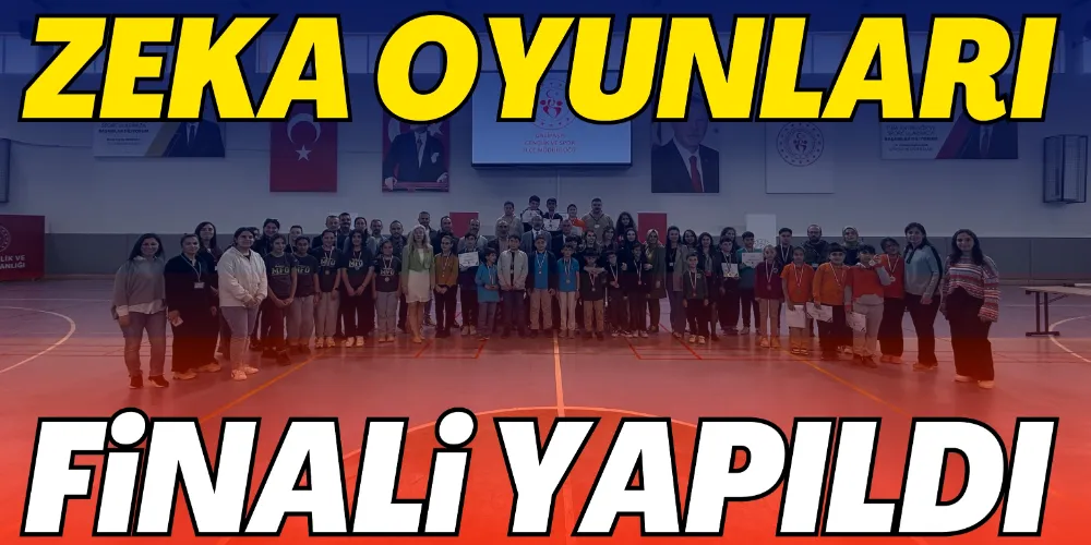 ZEKA OYUNLARI FİNALİ YAPILDI