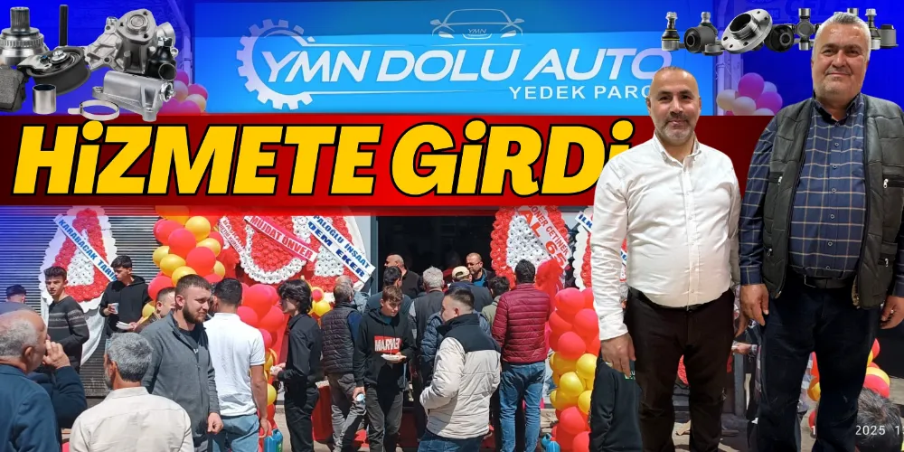 YMN DOLU AUTO YEDEK PARÇA GAZİPAŞA’DA HİZMETE GİRDİ