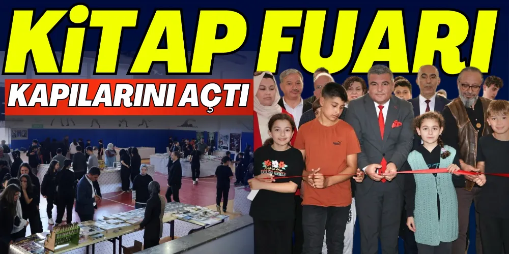 GAZİPAŞA’DA KİTAP FUARI KAPILARINI AÇTI