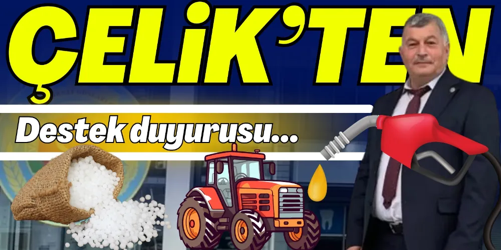 MAZOT VE GÜBRE DESTEKLERİ HESAPLARA AKTARILIYOR 
