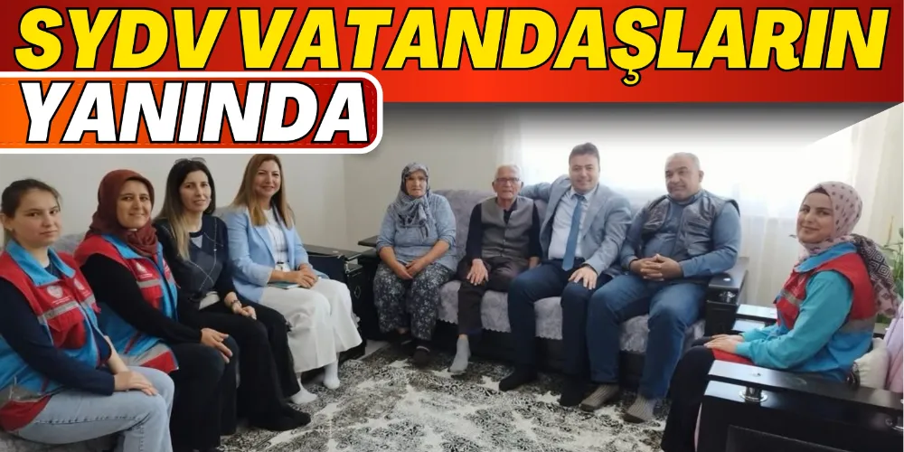 SYDV VATANDAŞLARIN YANINDA 