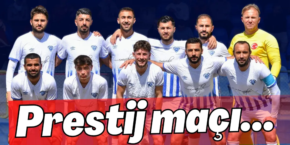 GAZİPAŞA BELEDİYESPOR’UN PRESTİJ MAÇI