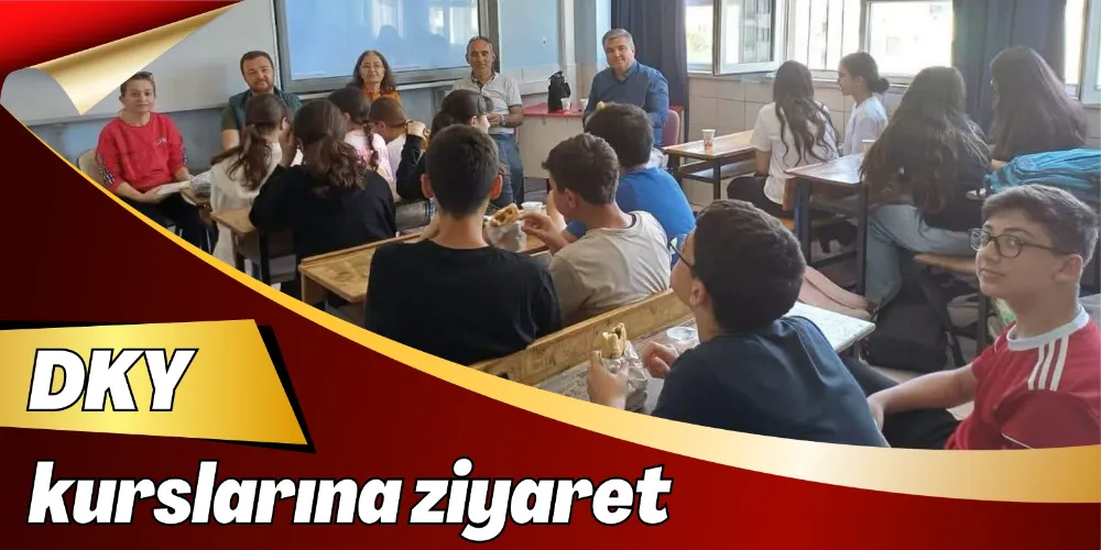DKY KURSLARINA ZİYARET