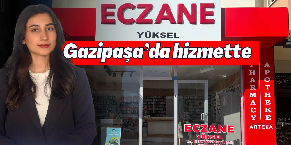 YÜKSEL ECZANESİ HİZMETE AÇILDI 
