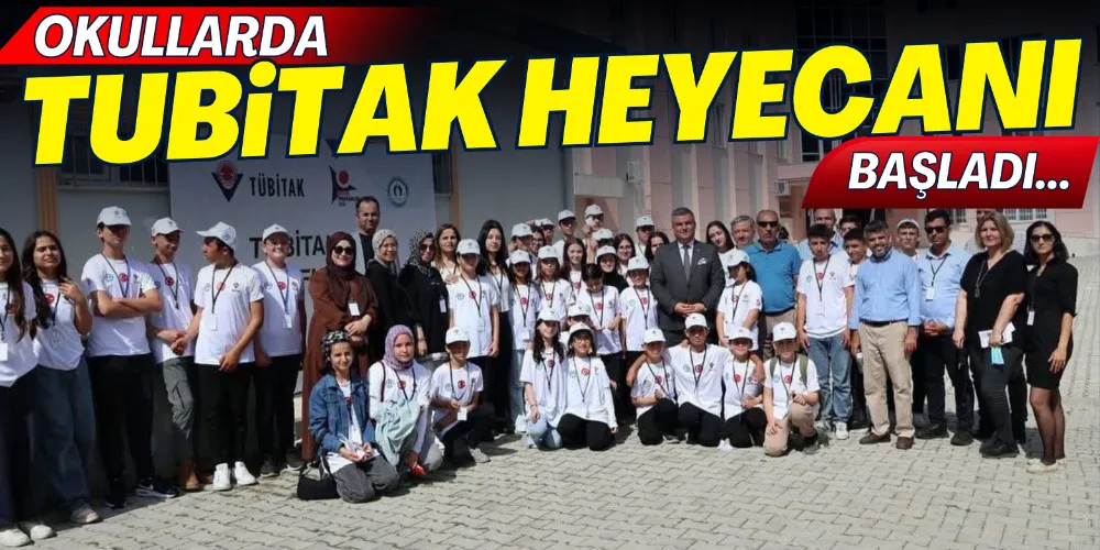 TUBİTAK COŞKUSU BAŞLADI