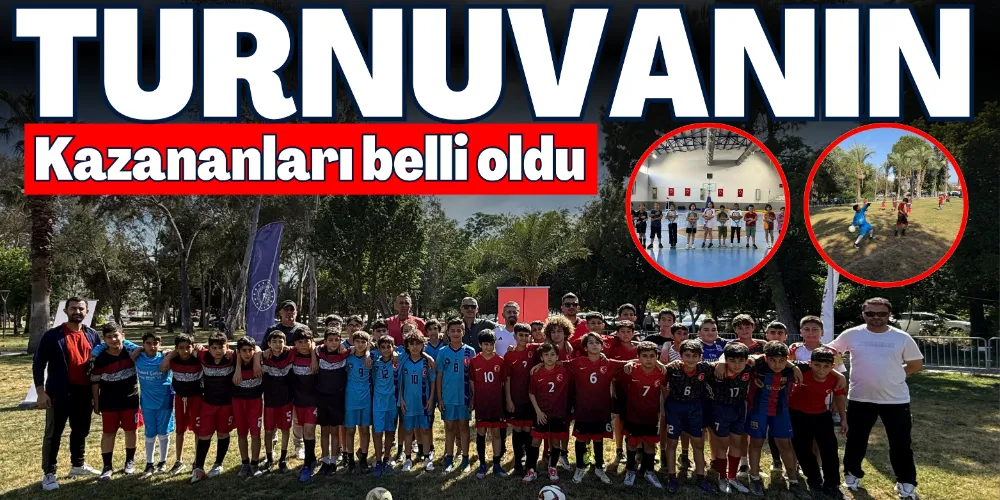 TURNUVANIN KAZANANLARI BELLİ OLDU