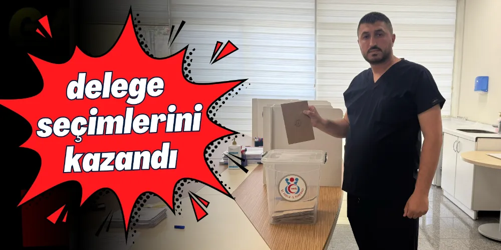 DELEGE SEÇİMİNİ ÇANDIROĞLU KAZANDI