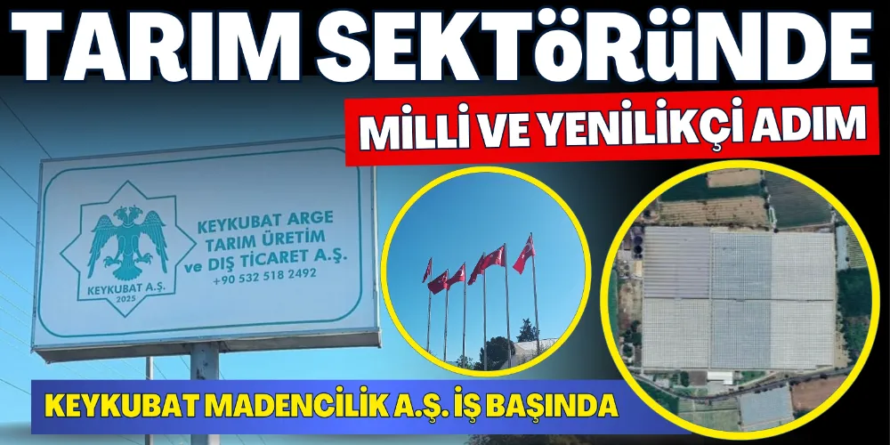 TARIMDA MİLLİ VE YENİLİKÇİ ADIM