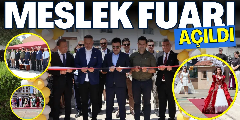 MESLEK FUARI AÇILDI