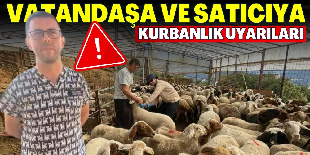 VATANDAŞA VE SATICIYA KURBANLIK UYARILARI