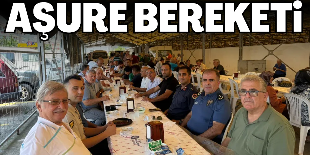 SANAYİ VE FUAR ALANINDA AŞURE ETKİNLİĞİ