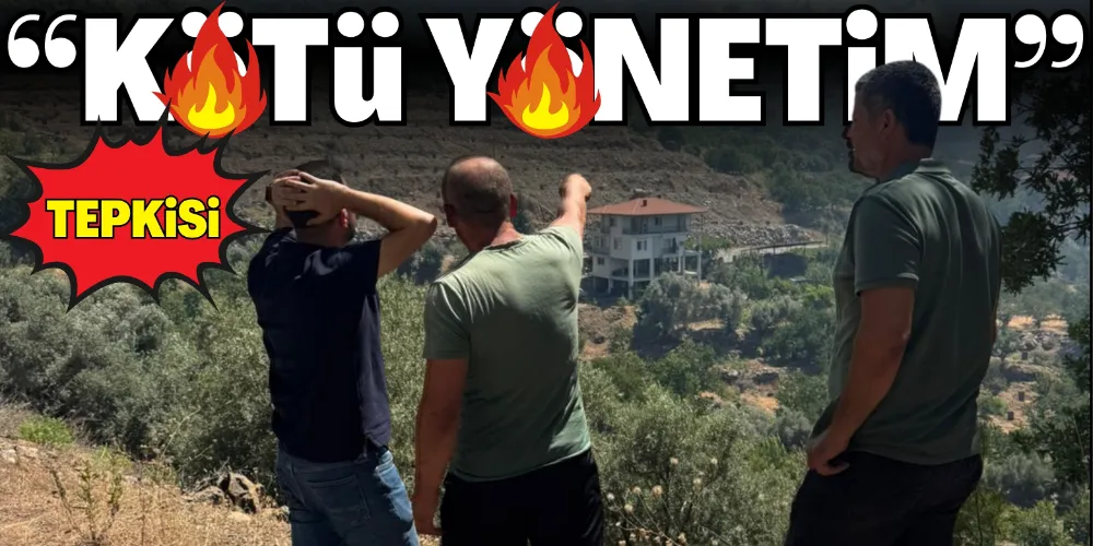 “KÖTÜ YÖNETİM” TEPKİSİ