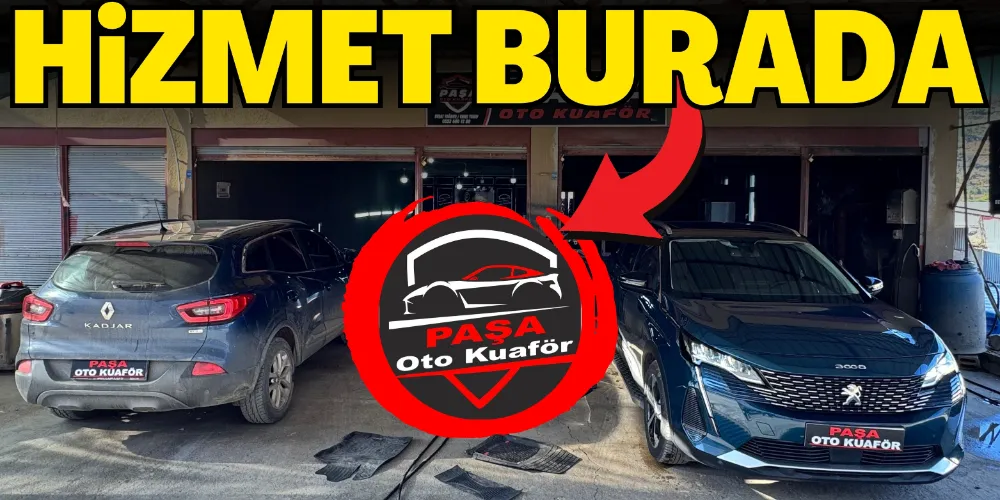 KURURSUZ HİZMETİN ADRESİ: PAŞA OTO KUAFÖR