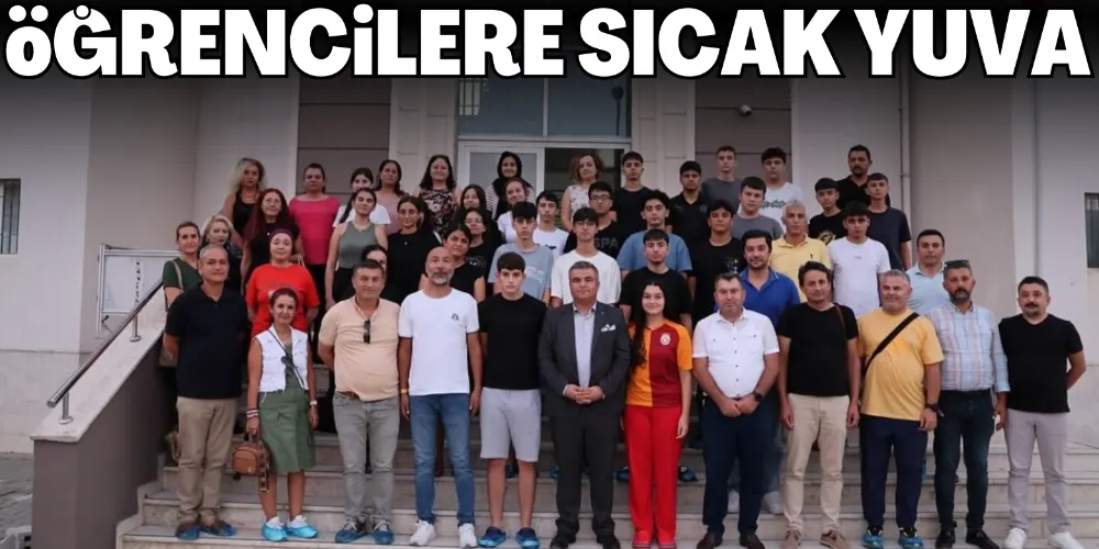 FEN LİSESİ ÖĞRENCİLERİNE SICAK YUVA