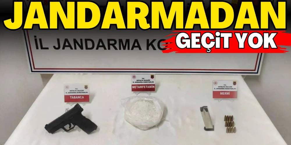 JANDARMA GEÇİT VERMEDİ